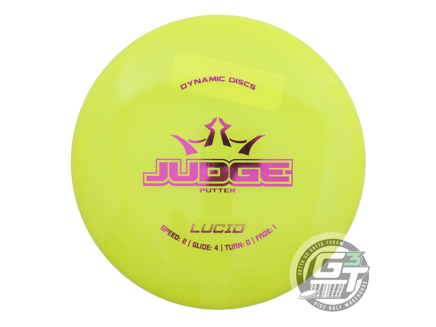 Dynamic Discs Lucid Judge Putter Golf Disc (Individually Listed)