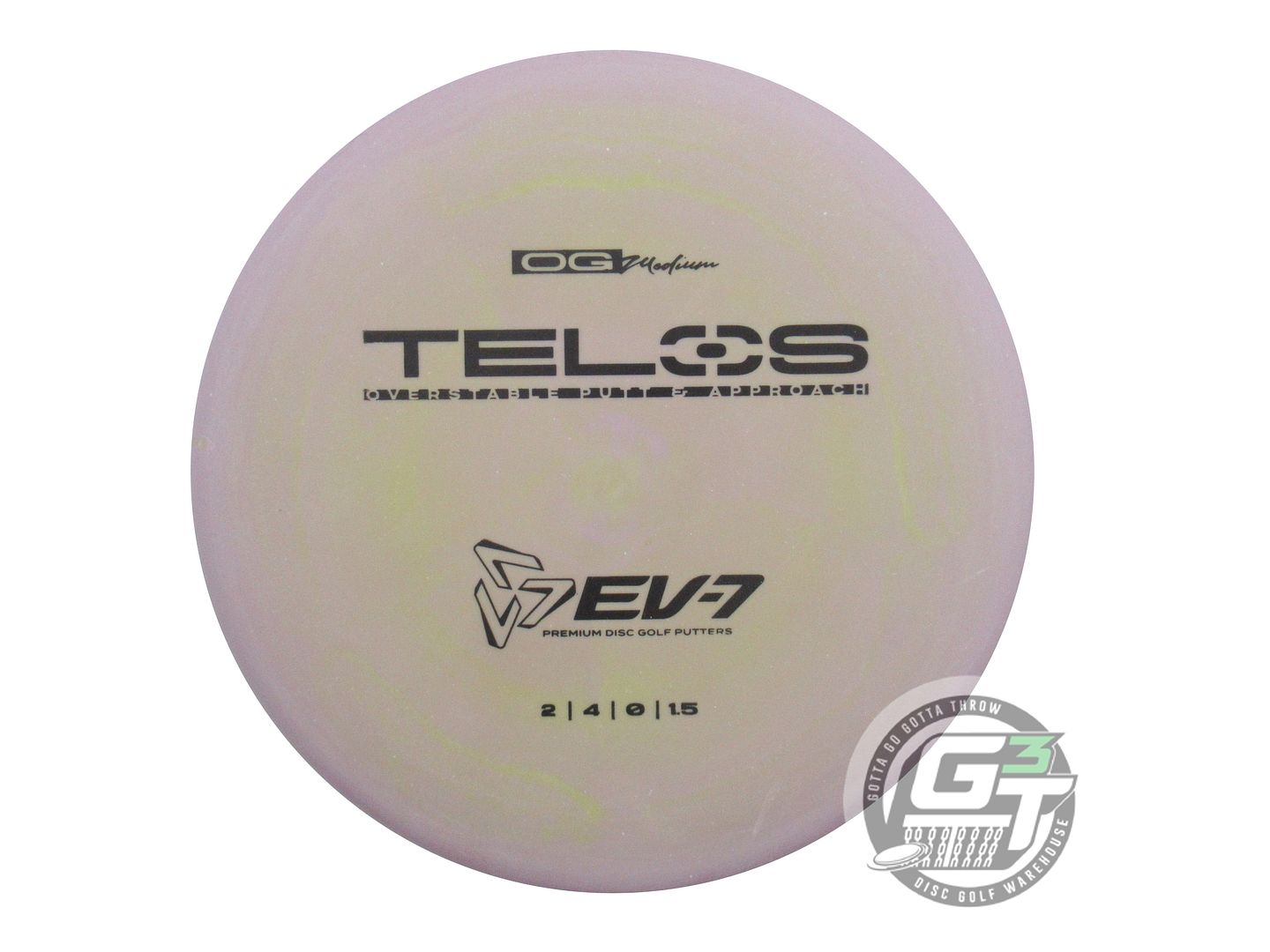 EV-7 OG Medium Telos Putter Golf Disc (Individually Listed)
