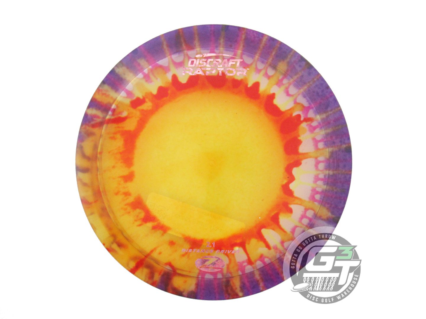 Discraft Fly Dye Elite Z Raptor Distance Driver Golf Disc (Individually Listed)