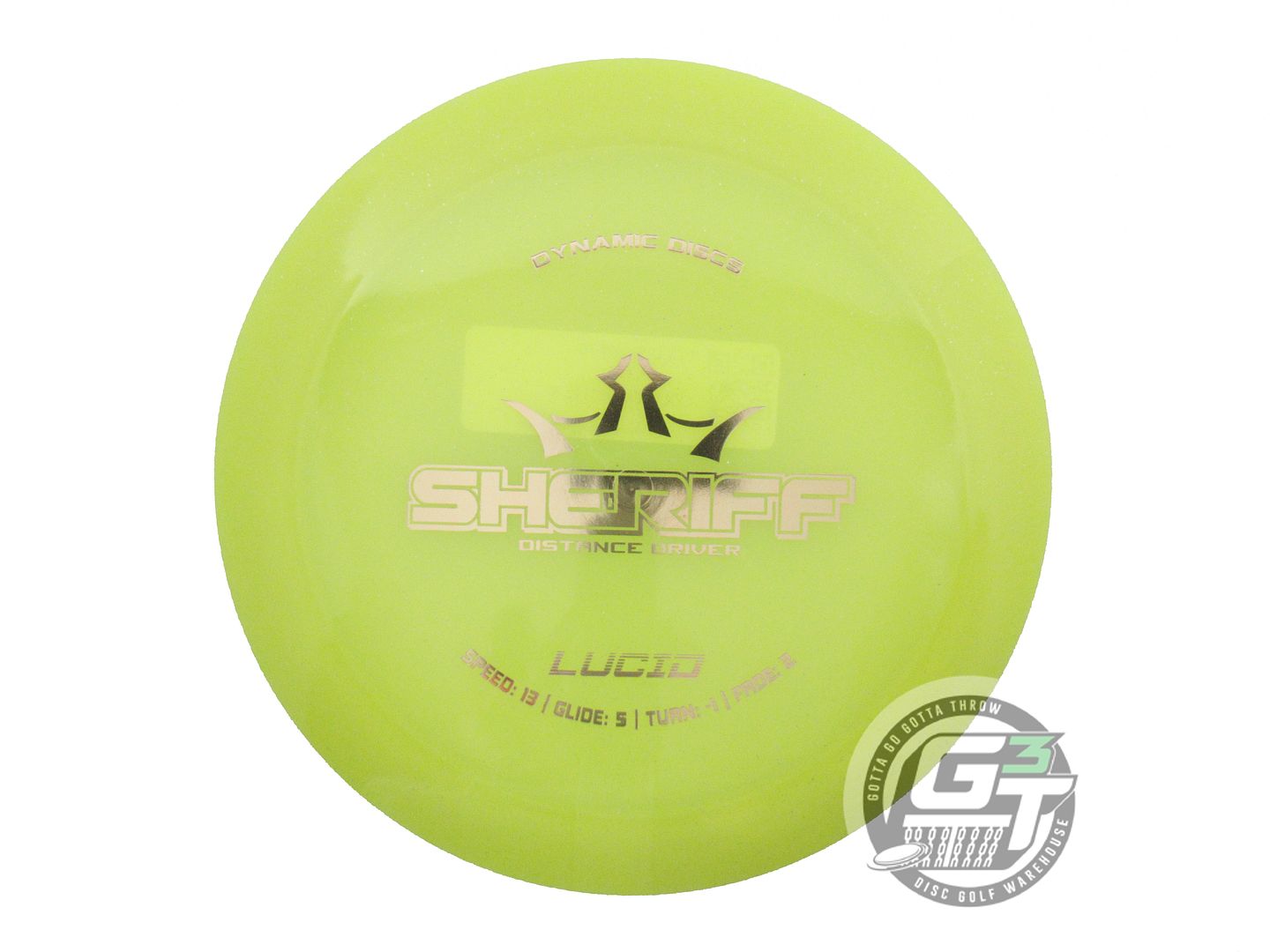 Dynamic Discs Lucid Sheriff Distance Driver Golf Disc (Individually Listed)