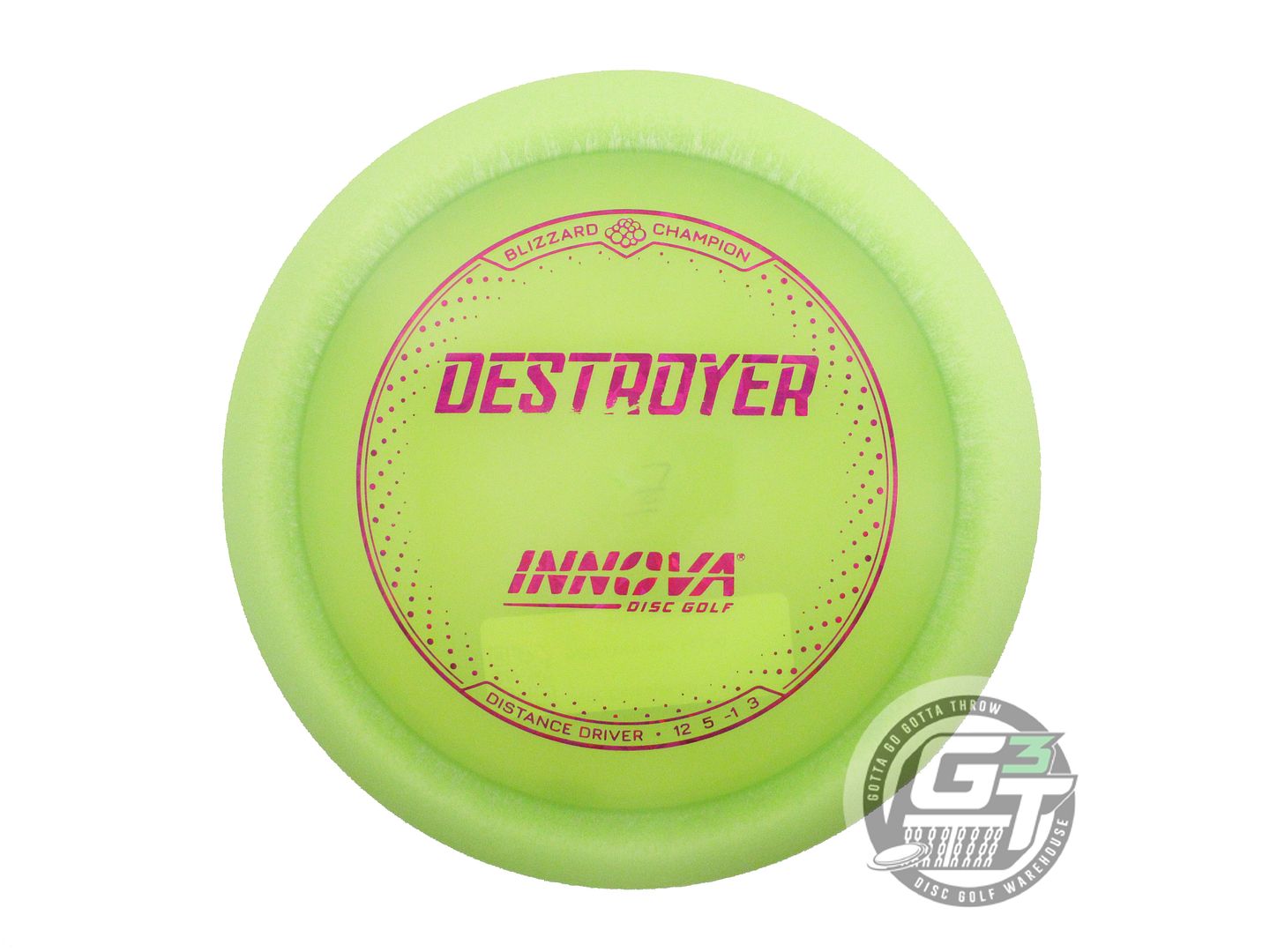 Innova Blizzard Champion Destroyer Distance Driver Golf Disc (Individually Listed)