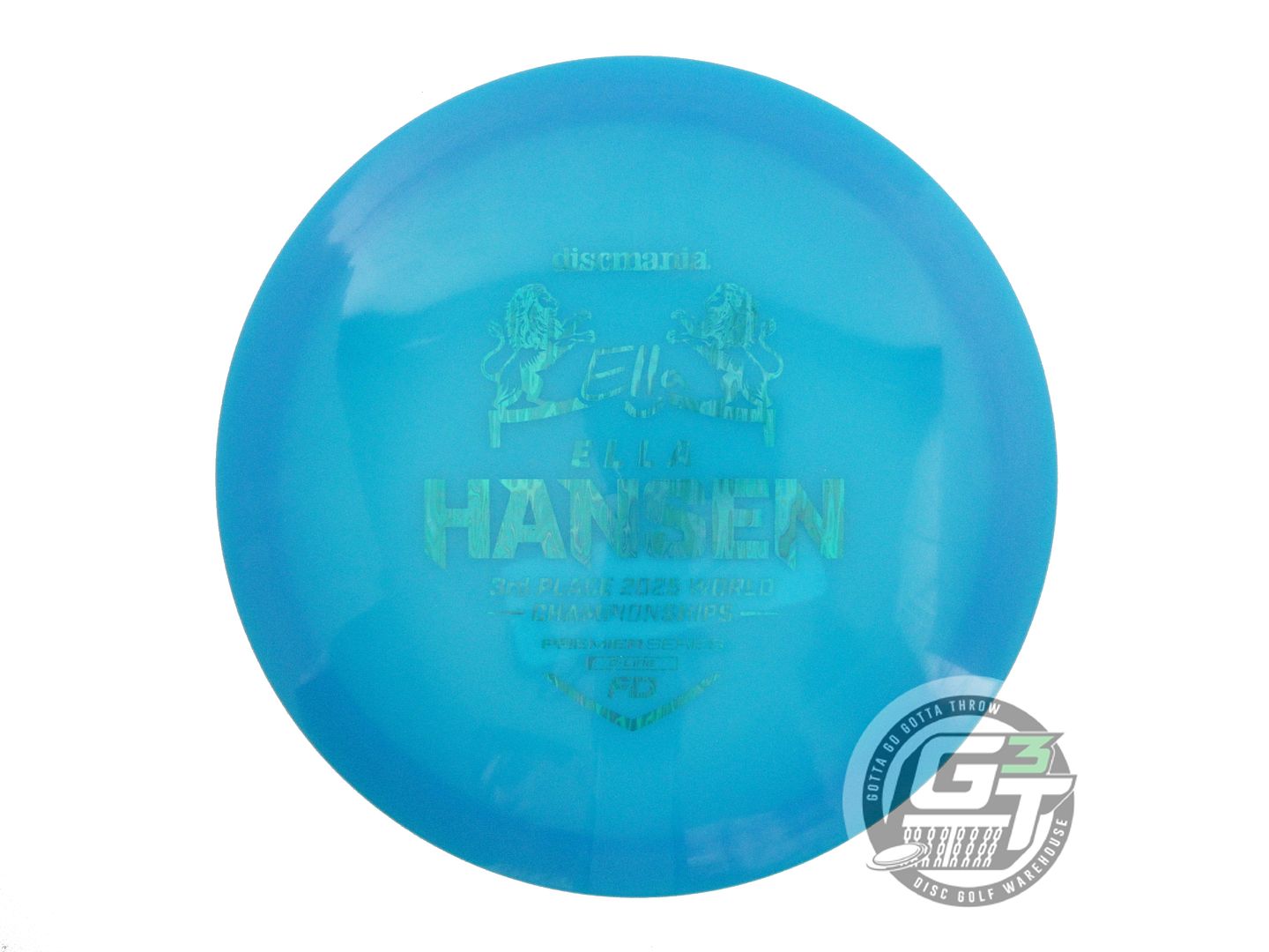 Discmania Limited Edition Premier Series Ella Hansen 2025 World Championships 3rd Place Q-Line FD Fairway Driver Golf Disc (Individually Listed)
