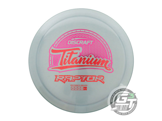 Discraft Titanium Raptor Distance Driver Golf Disc (Individually Listed)