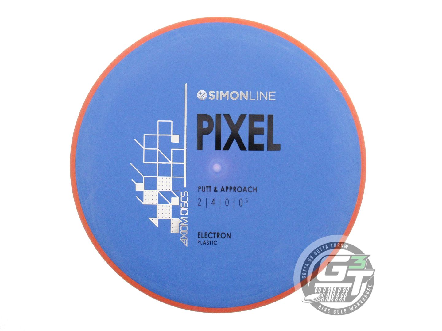 Axiom Simon Line Electron Pixel [Simon Lizotte] Putter Golf Disc (Individually Listed)