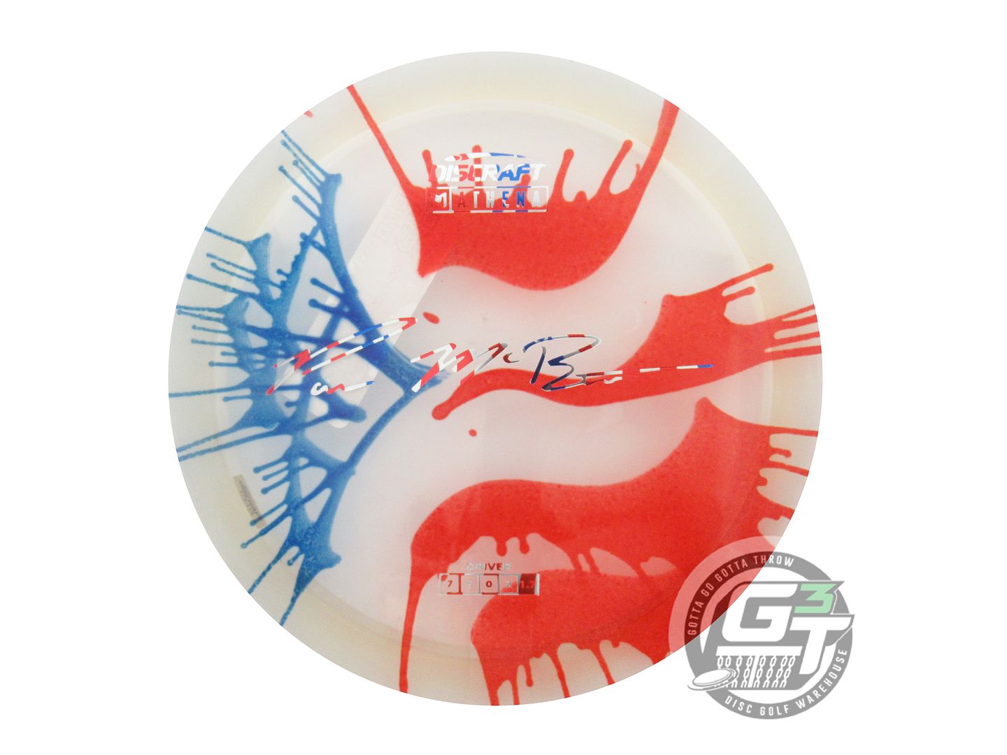 Discraft Paul McBeth Signature Fly Dye Elite Z Athena Fairway Driver Golf Disc (Individually Listed)