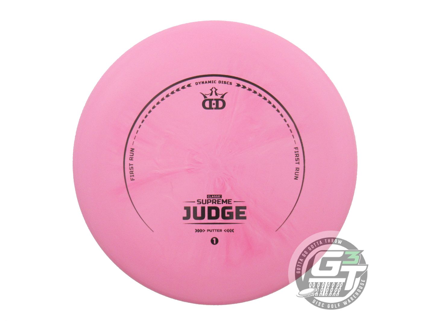 Dynamic Discs First Run Classic Supreme Judge Putter Golf Disc (Individually Listed)