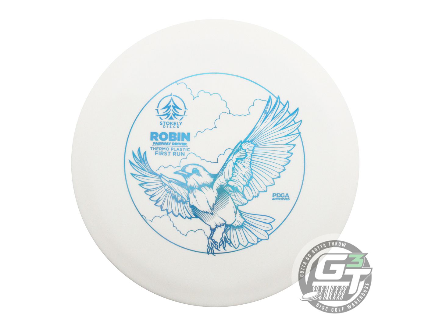 Stokely First Run Thermo Robin Fairway Driver Golf Disc (Individually Listed)