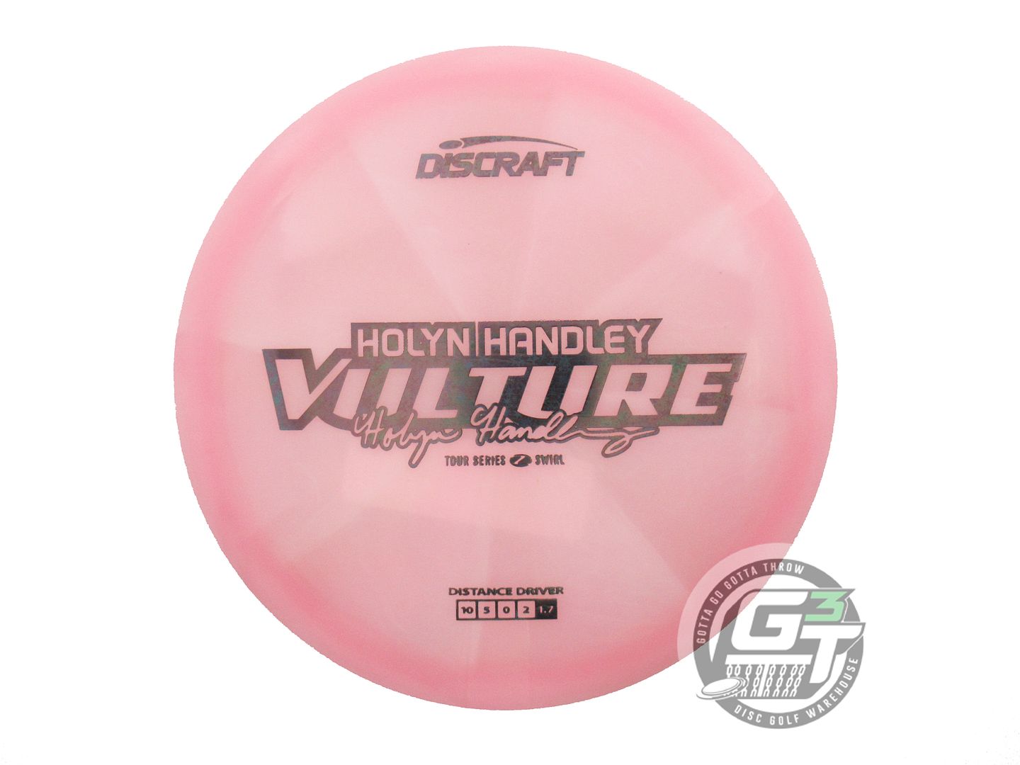 Discraft Limited Edition 2025 Tour Series Holyn Handley Swirl Elite Z Vulture Distance Driver Golf Disc (Individually Listed)