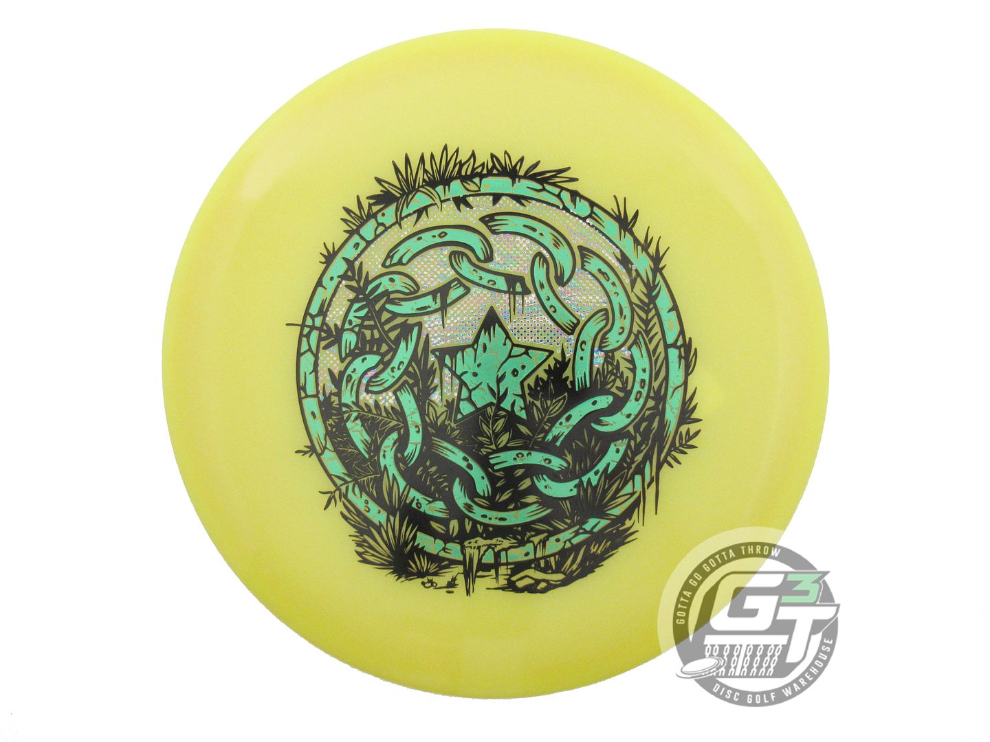 Westside Limited Edition Desolate Shield Stamp Moonshine Glow VIP AIR Gatekeeper Midrange Golf Disc (Individually Listed)