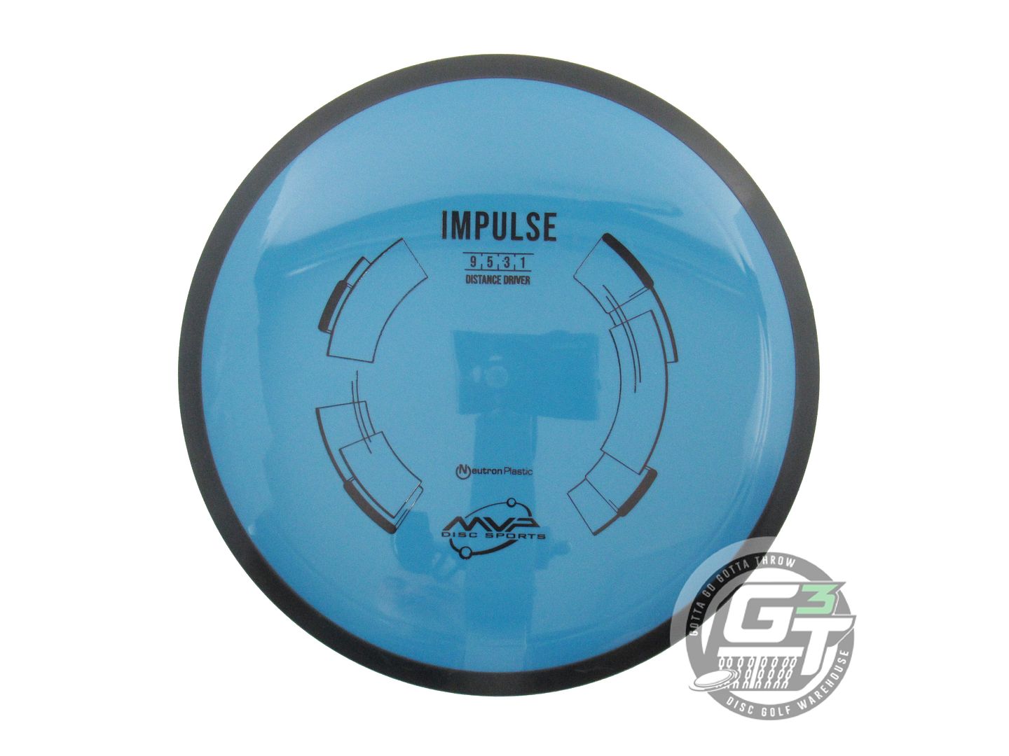 MVP Neutron Impulse Distance Driver Golf Disc (Individually Listed)