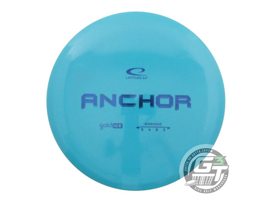 Latitude 64 Gold Ice Anchor Midrange Golf Disc (Individually Listed)