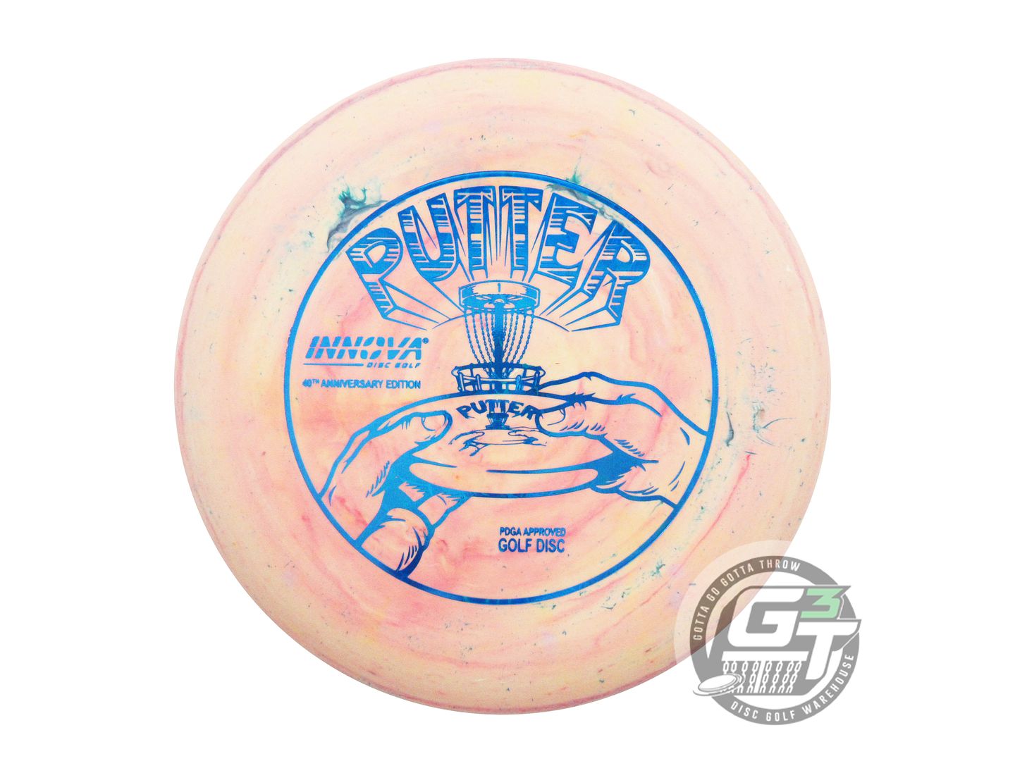 Innova Limited Edition 40th Anniversary Galactic Pro Aviar Putter Golf Disc (Individually Listed)