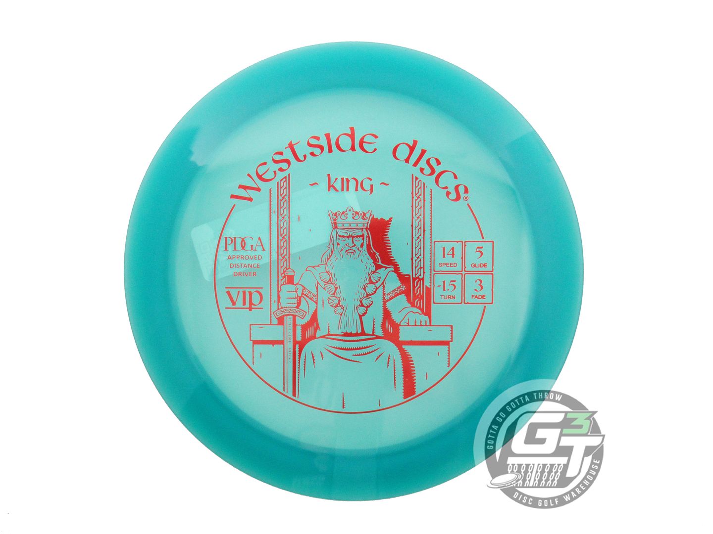 Westside VIP King Distance Driver Golf Disc (Individually Listed)