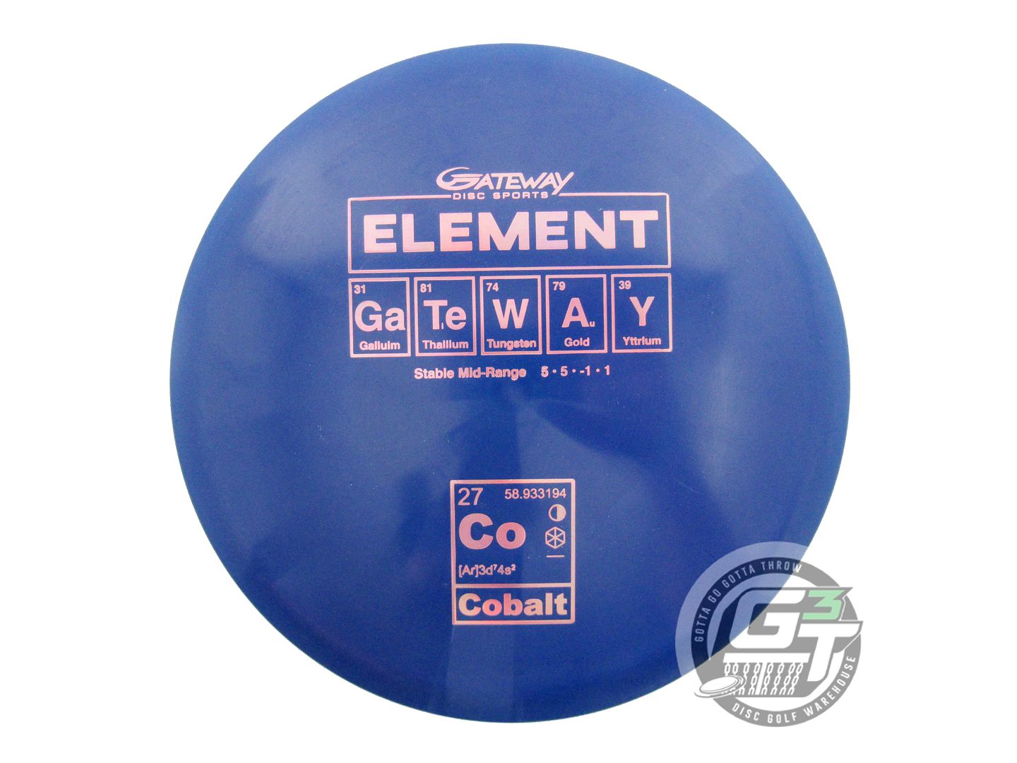 Gateway Cobalt Element Midrange Golf Disc (Individually Listed)