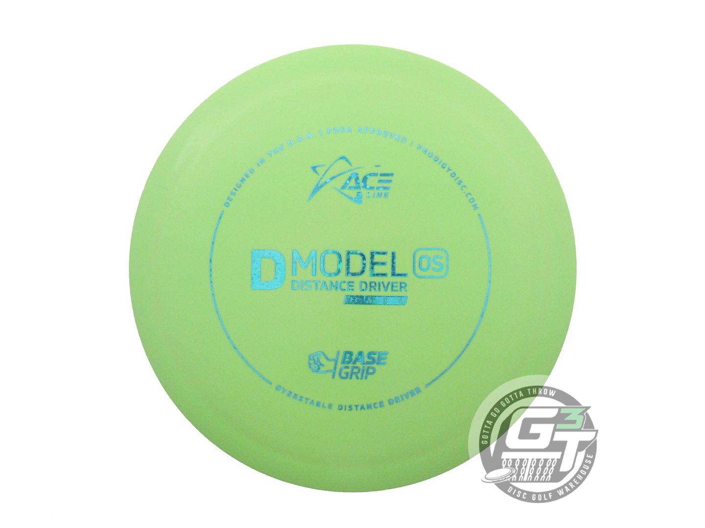 Prodigy Ace Line Base Grip D Model OS Distance Driver Golf Disc (Individually Listed)