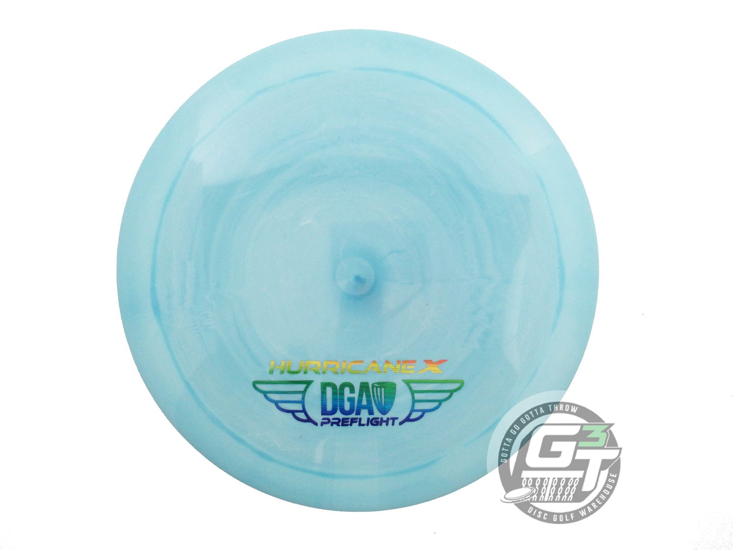 DGA Limited Edition PreFlight LE Swirl Hurricane X Distance Driver Golf Disc (Individually Listed)