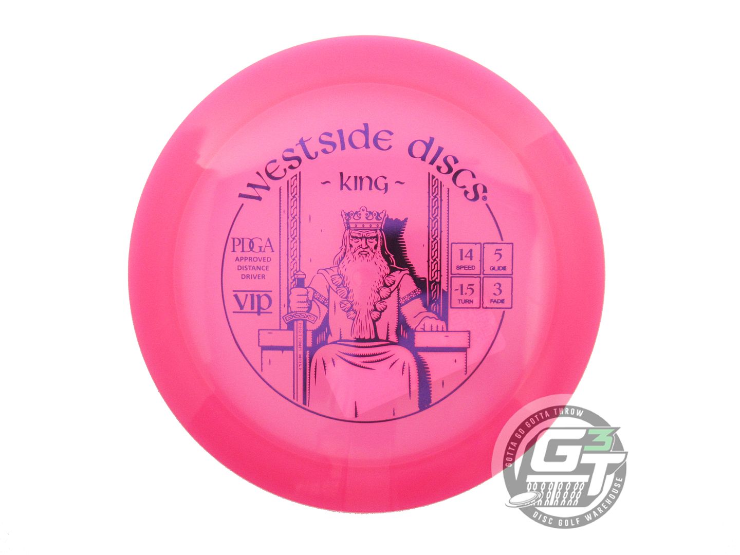 Westside VIP King Distance Driver Golf Disc (Individually Listed)