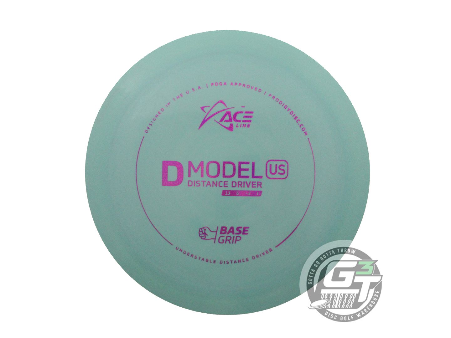 Prodigy Ace Line Base Grip D Model US Distance Driver Golf Disc (Individually Listed)