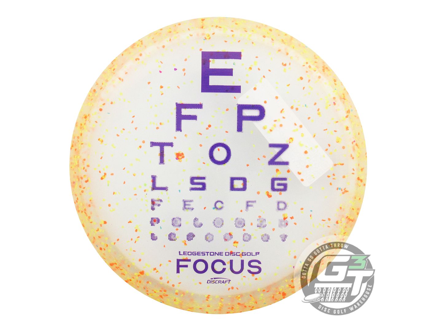 Discraft Limited Edition 2026 Ledgestone Open Confetti CryZtal Z FLX Focus Putter Golf Disc (Individually Listed)