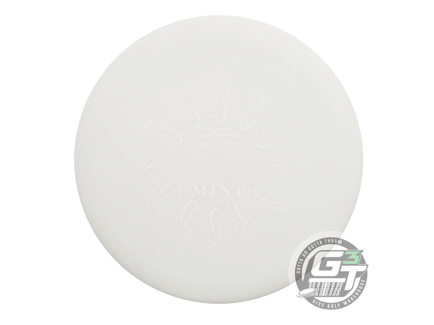 Mint Discs Zachery Jansen Signature Glow Royal Medium Pickle Putter Golf Disc (Individually Listed)