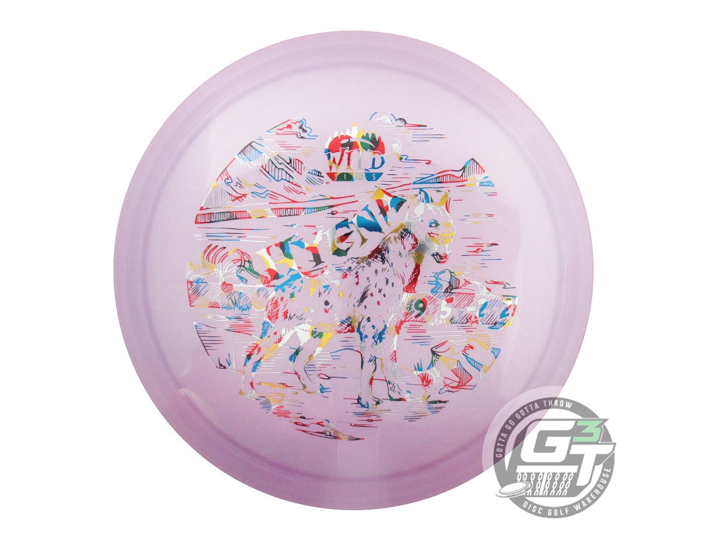 Wild Discs Lava Hyena Fairway Driver Golf Disc (Individually Listed)