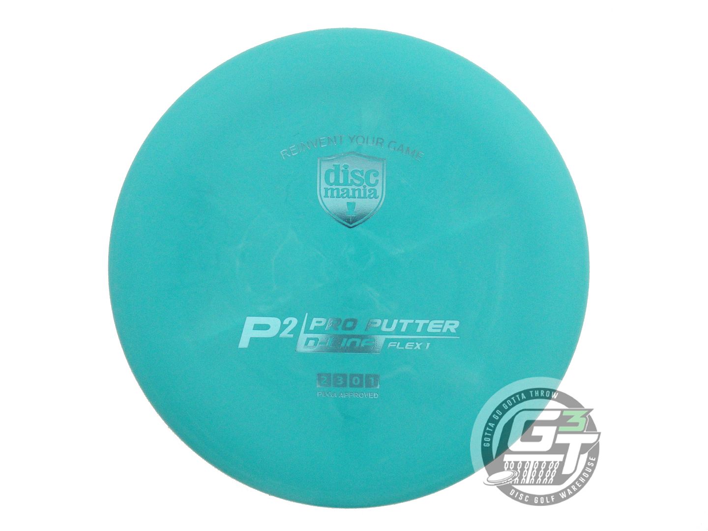 Discmania Originals D-Line Flex 1 P2 Pro Putter Golf Disc (Individually Listed)