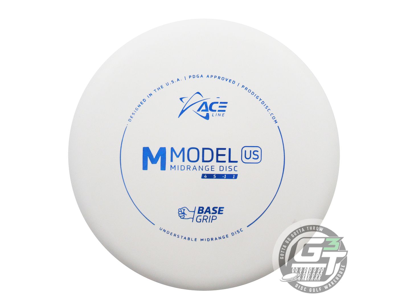 Prodigy Ace Line Base Grip M Model US Golf Disc (Individually Listed)