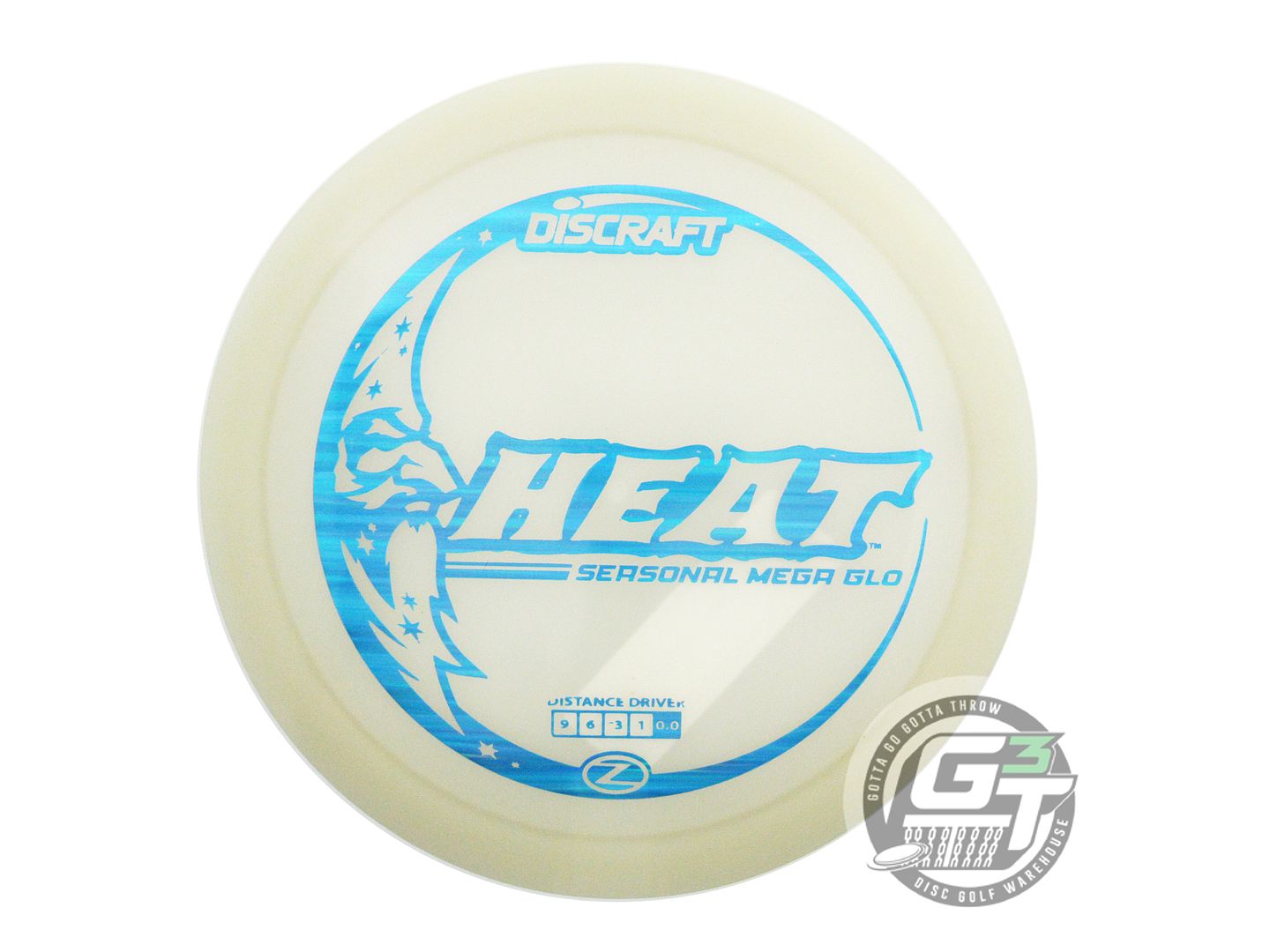 Discraft Seasonal Mega Glo Z Heat Distance Driver Golf Disc (Individually Listed)