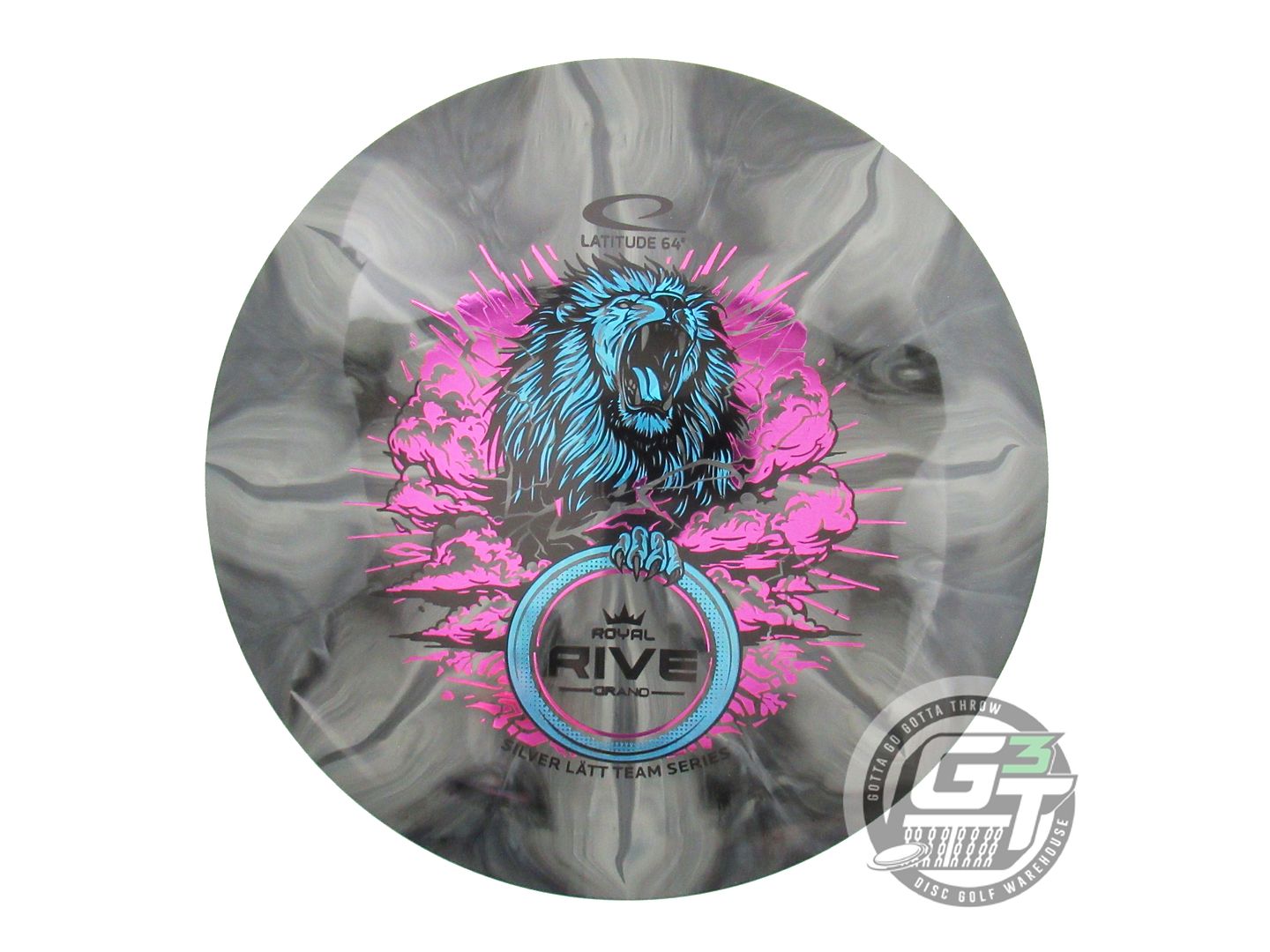 Latitude 64 Limited Edition 2026 Team Series Silver Latt Royal Grand Burst Rive Distance Driver Golf Disc (Individually Listed)