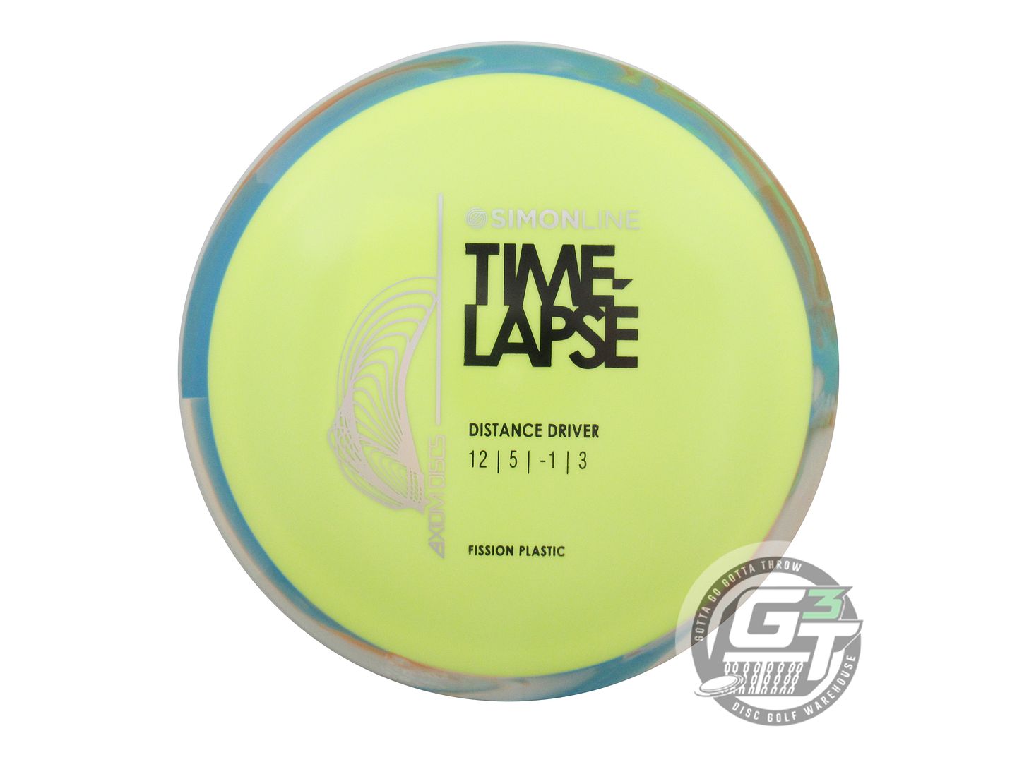 Axiom Simon Lizotte Simon Line Fission Time-Lapse Distance Driver Golf Disc (Individually Listed)