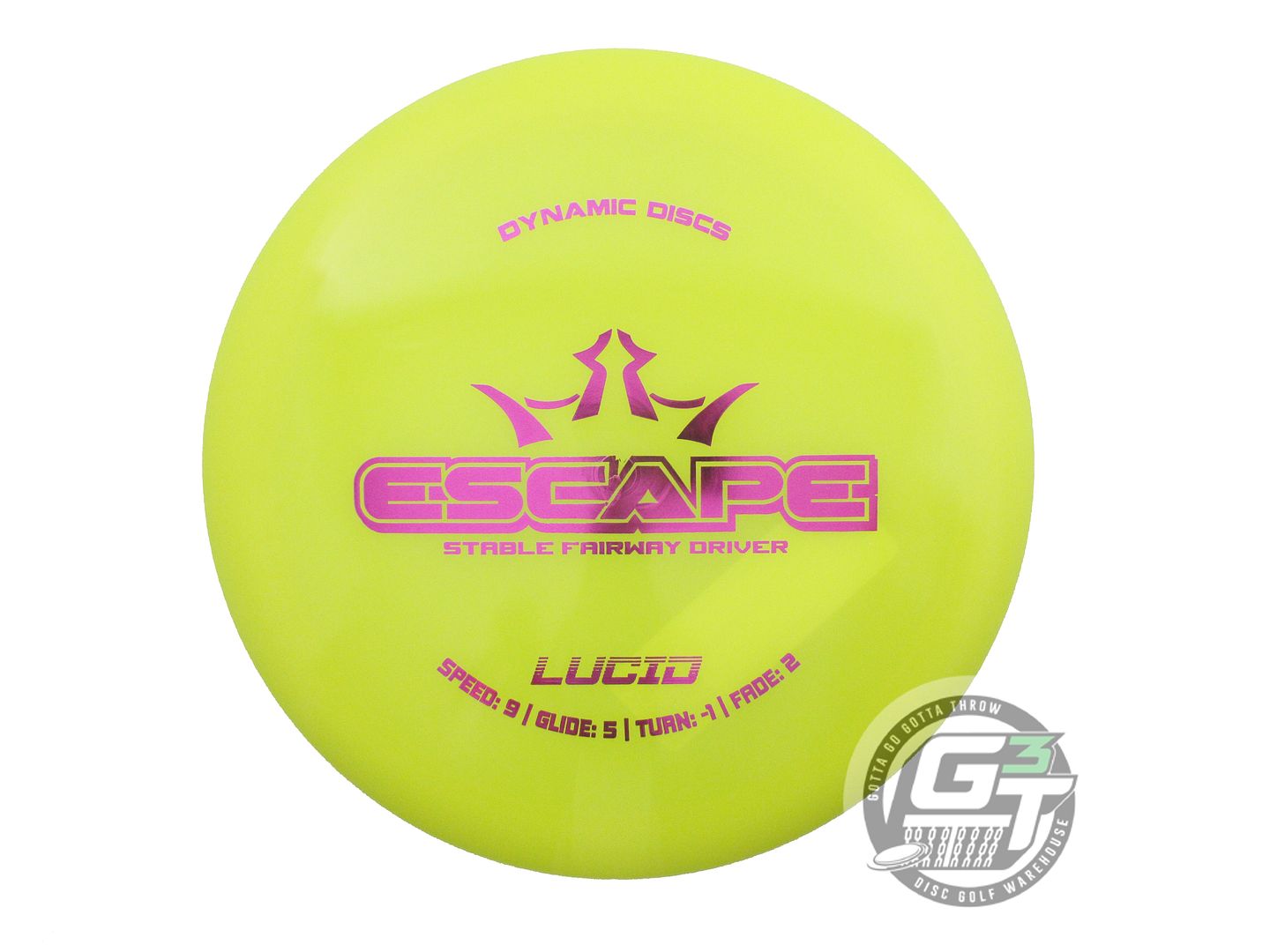 Dynamic Discs Lucid Escape Fairway Driver Golf Disc (Individually Listed)