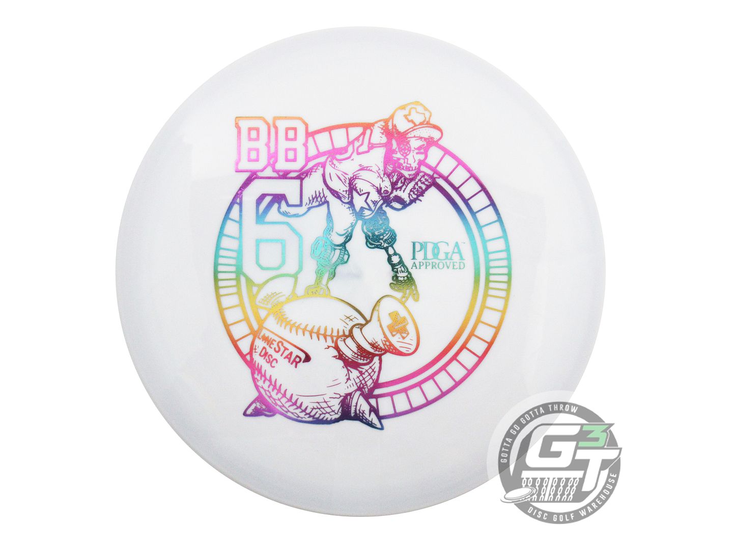 Lone Star Artist Series Bravo BB6 Midrange Golf Disc (Individually Listed)