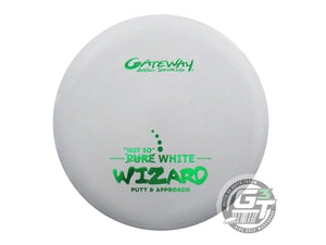 Gateway "Not So" Pure White Wizard Putter Golf Disc (Individually Listed)