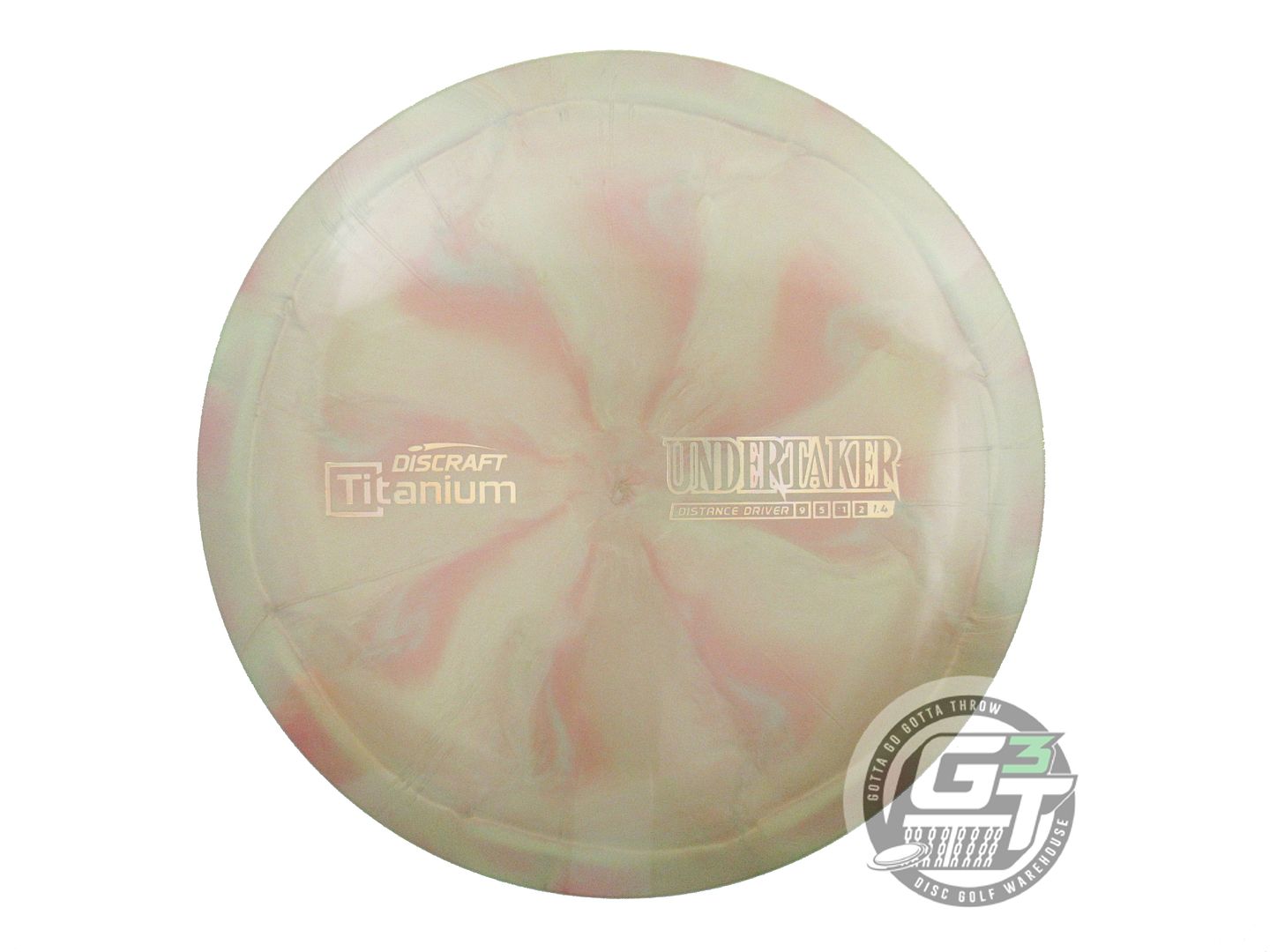 Discraft Titanium Undertaker [Paul McBeth 5X] Distance Driver Golf Disc (Individually Listed)