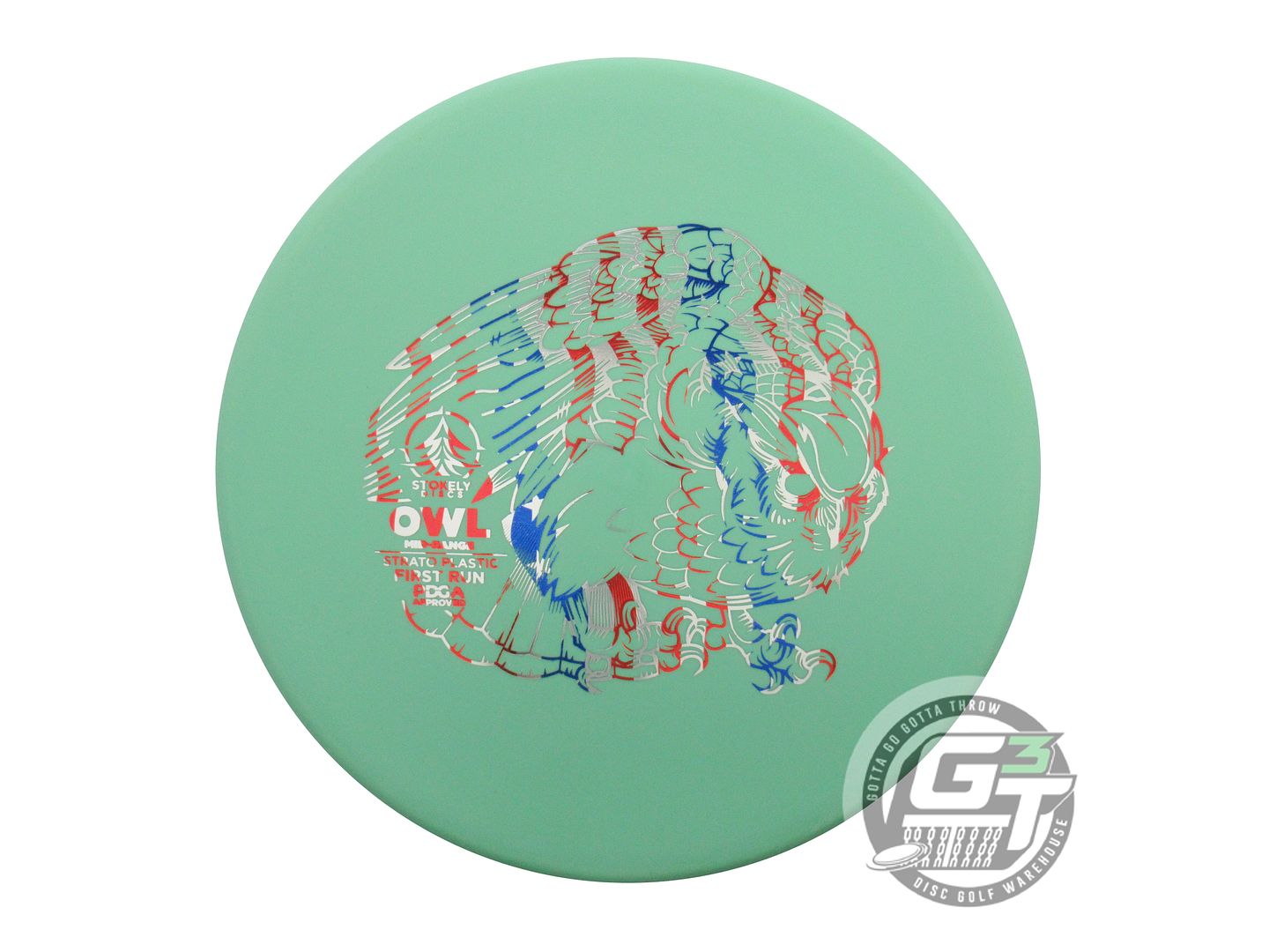 Stokely First Run Strato Owl Midrange Golf Disc (Individually Listed)