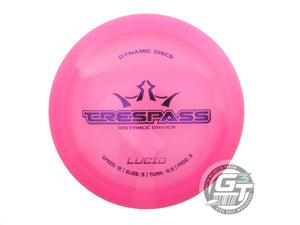 Dynamic Discs Lucid Trespass Distance Driver Golf Disc (Individually Listed)