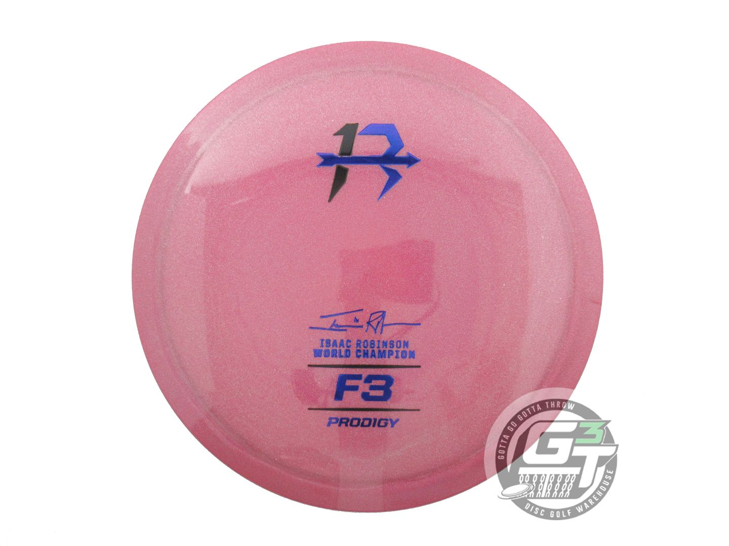 Prodigy Limited Edition Isaac Robinson 2023 PDGA World Champion Wave 2 Glimmer 400 Series F3 Fairway Driver Golf Disc (Individually Listed)