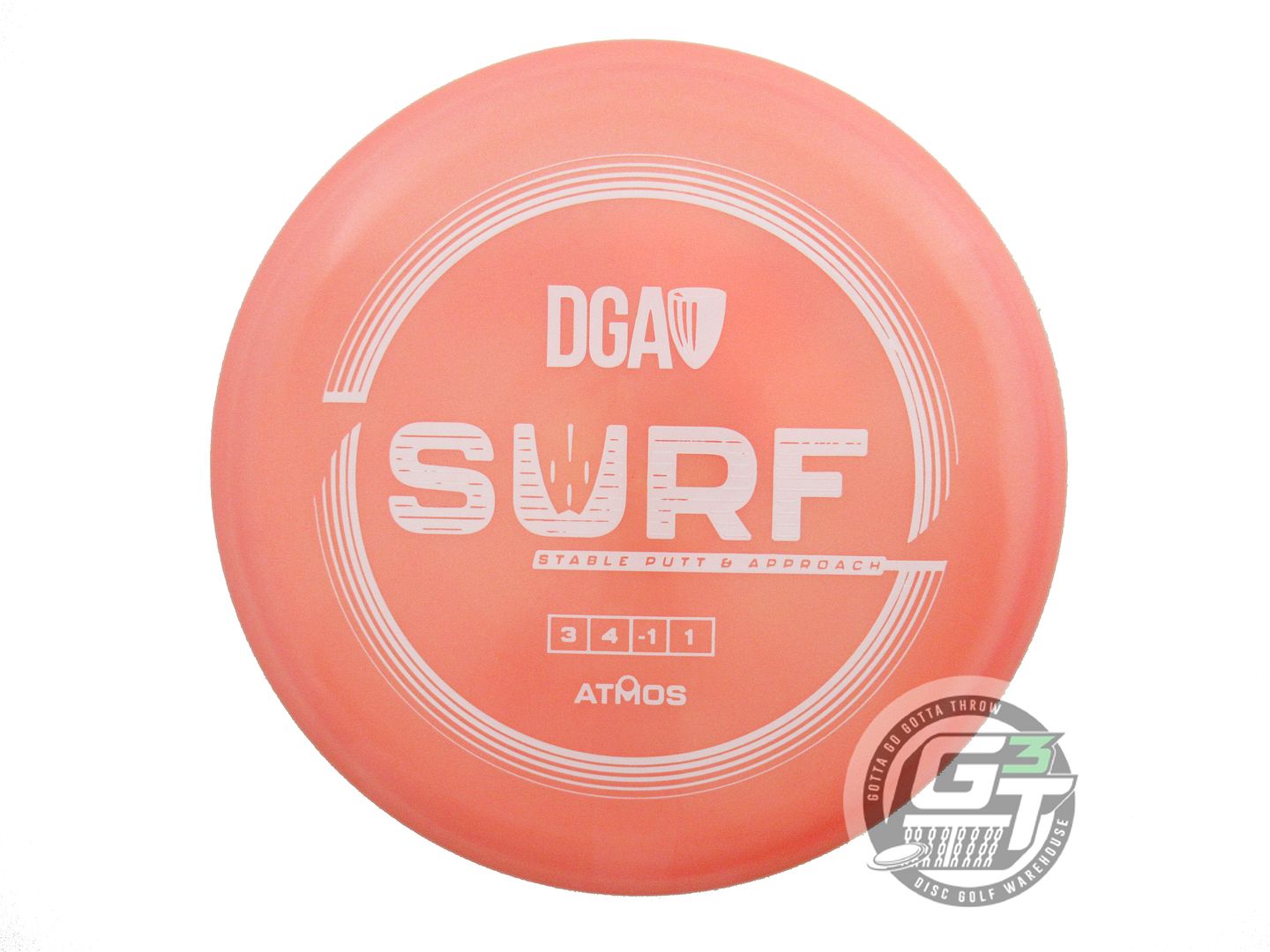 DGA Atmos Surf Putter Golf Disc (Individually Listed)
