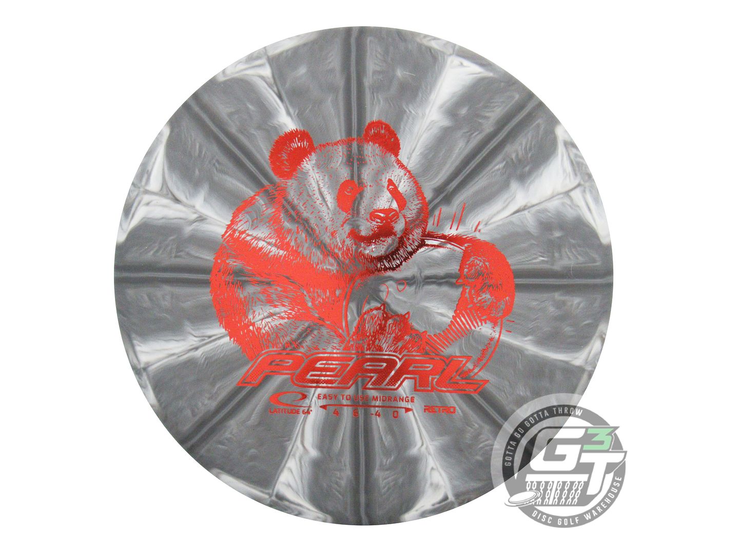 Latitude 64 Retro Burst Pearl Midrange Golf Disc (Individually Listed)