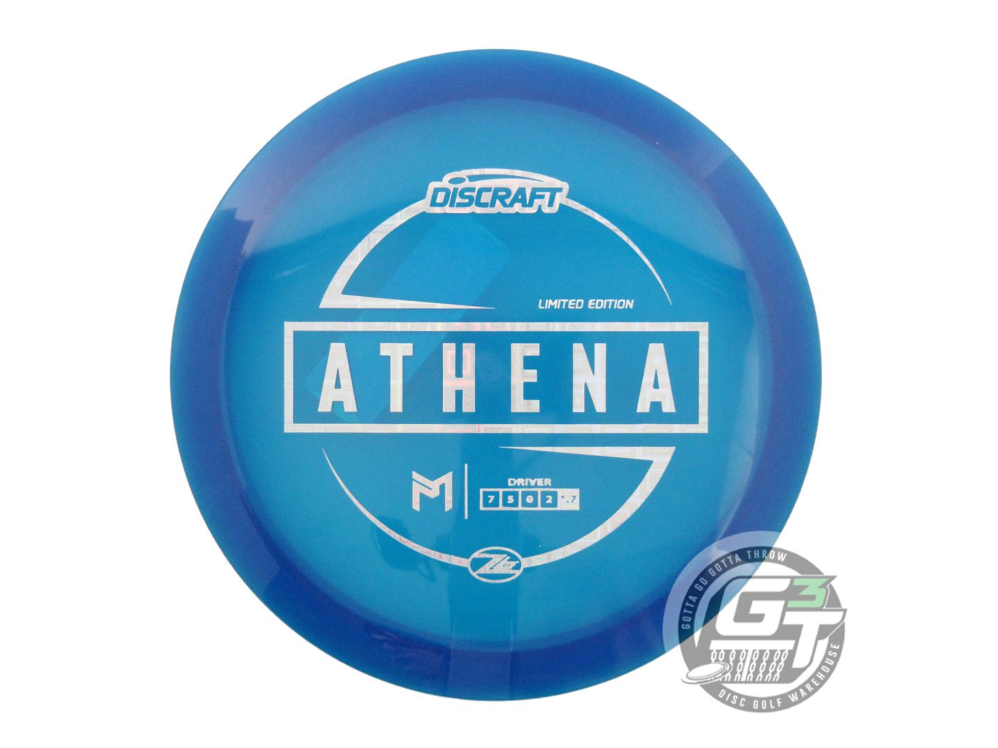 Discraft Limited Edition 2024 Elite Team Paul McBeth Z Lite Athena Fairway Driver Golf Disc (Individually Listed)