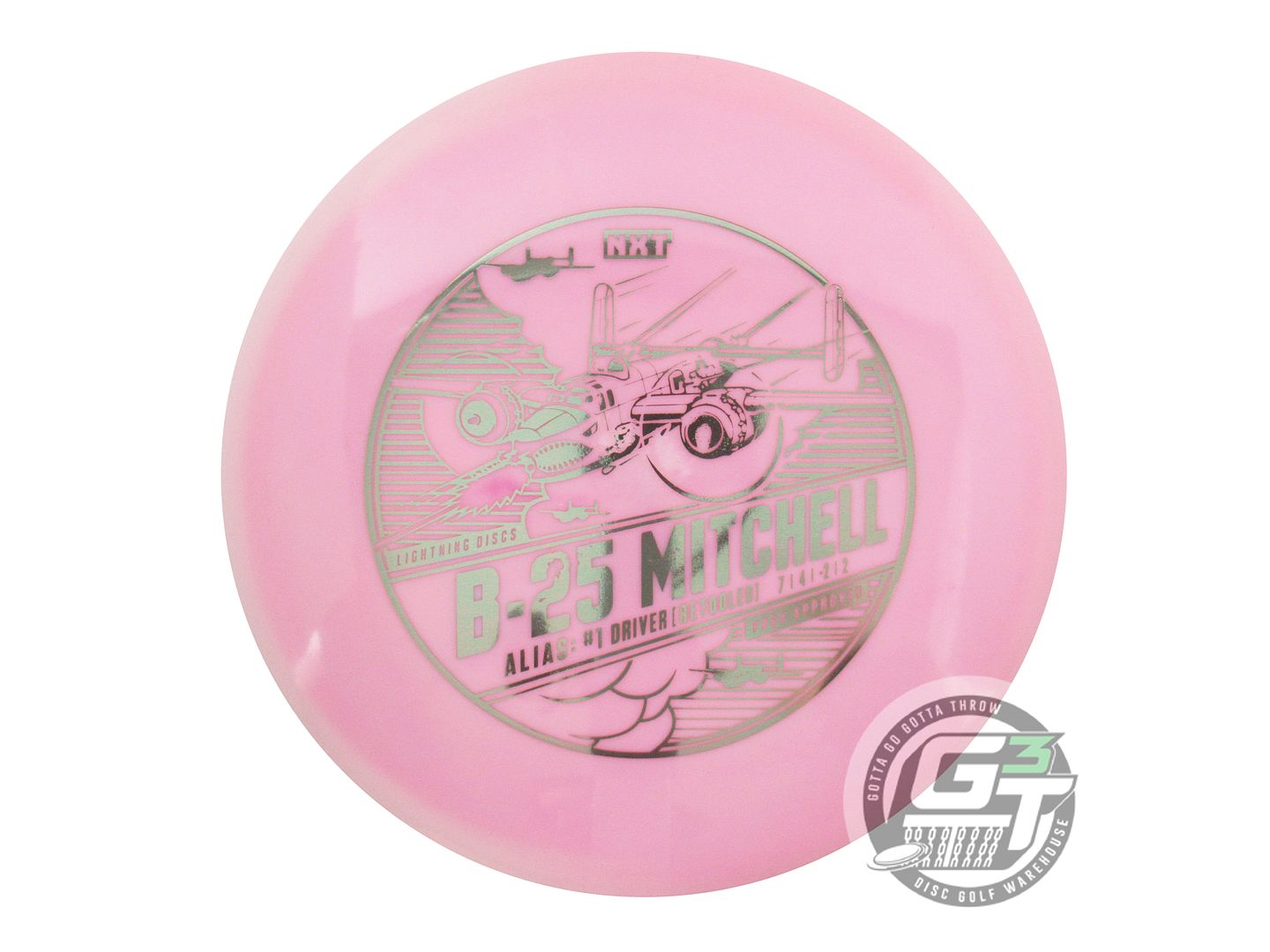 Lightning Strikeout NXT B-25 Mitchell #1 Driver [Retool] Fairway Driver Golf Disc (Individually Listed)