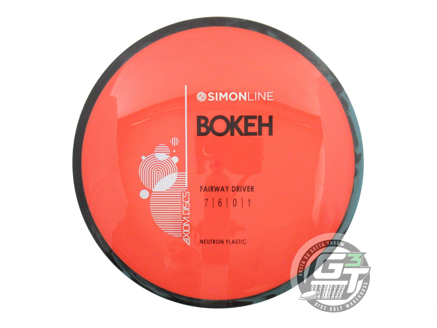 Axiom Simon Line Neutron Bokeh [Simon Lizotte] Fairway Driver Golf Disc (Individually Listed)