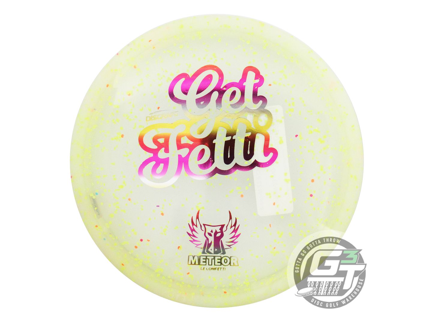 Discraft Limited Edition Brodie Smith Get Fetti Confetti Elite Z Meteor Midrange Golf Disc (Individually Listed)