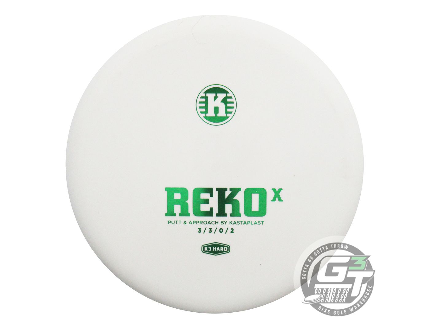 Kastaplast K3 Hard Reko X Putter Golf Disc (Individually Listed)