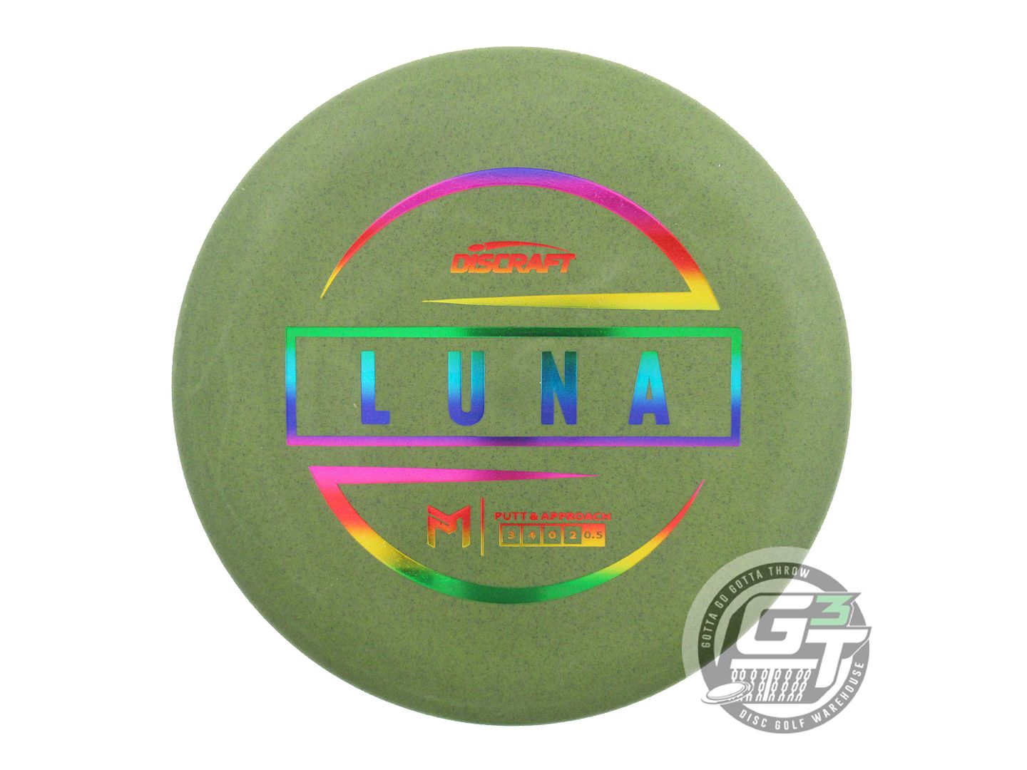 Discraft Paul McBeth Signature Jawbreaker Luna Putter Golf Disc (Individually Listed)