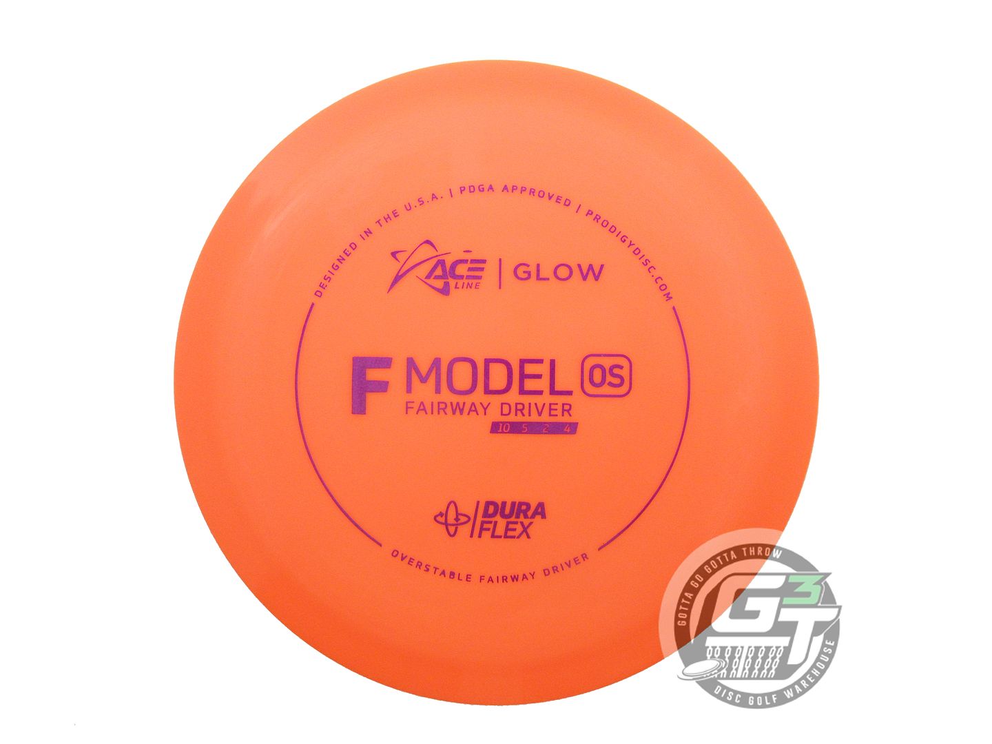 Prodigy Ace Line Glow DuraFlex F Model OS Fairway Driver Golf Disc (Individually Listed)