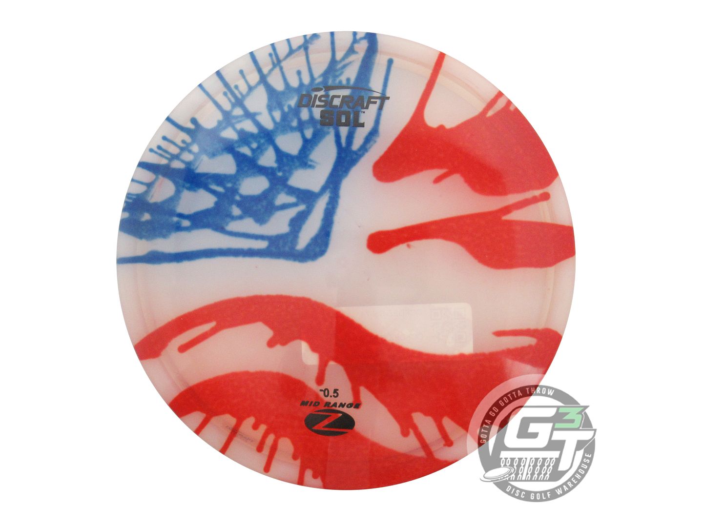 Discraft Fly Dye Elite Z Sol Midrange Golf Disc (Individually Listed)