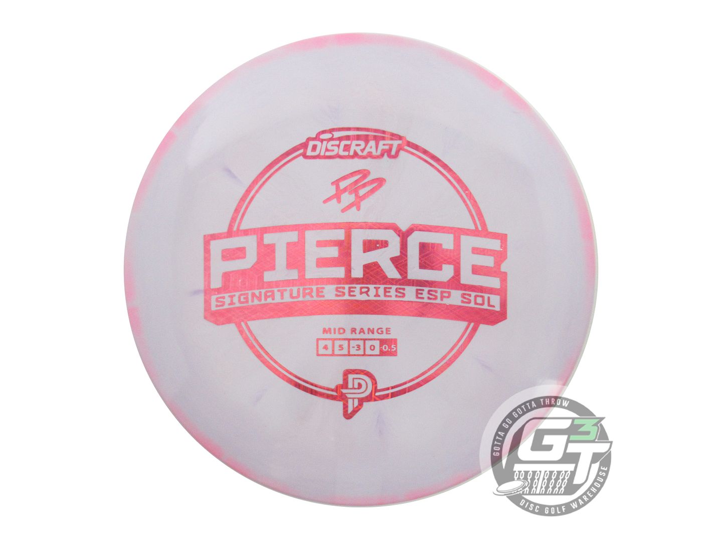 Discraft Limited Edition 2023 Signature Series Paige Pierce Swirl ESP Sol Midrange Golf Disc (Individually Listed)
