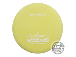Gateway "Not So" Pure White Wizard Putter Golf Disc (Individually Listed)