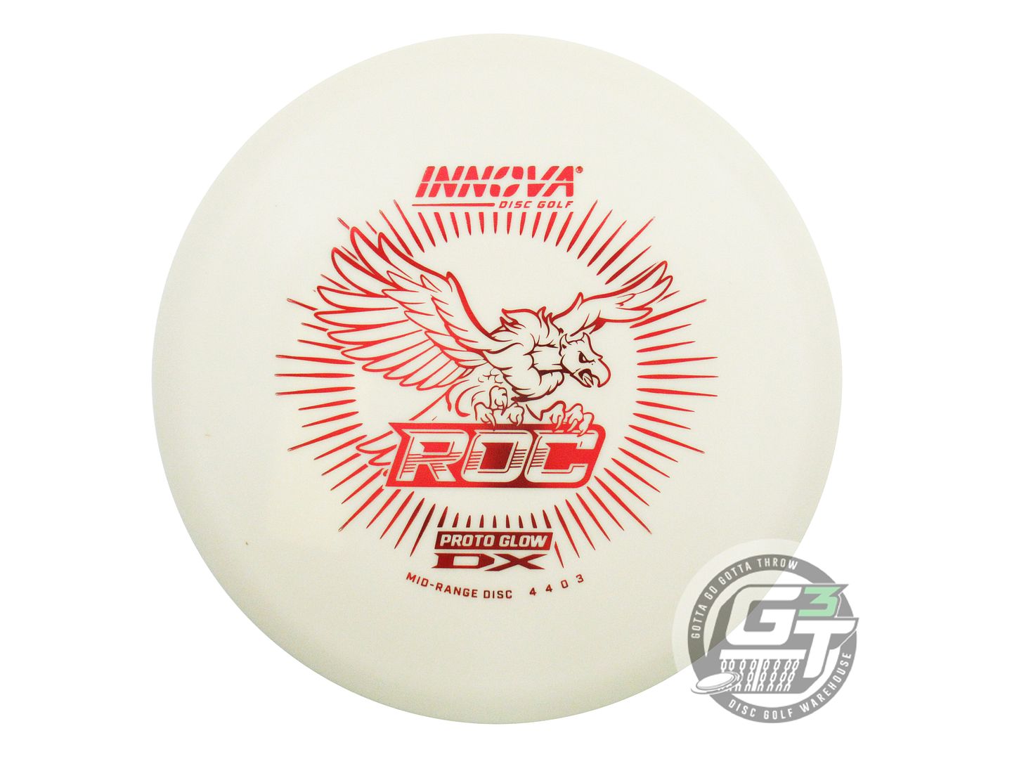 Innova Proto Glow DX Roc Midrange Golf Disc (Individually Listed)